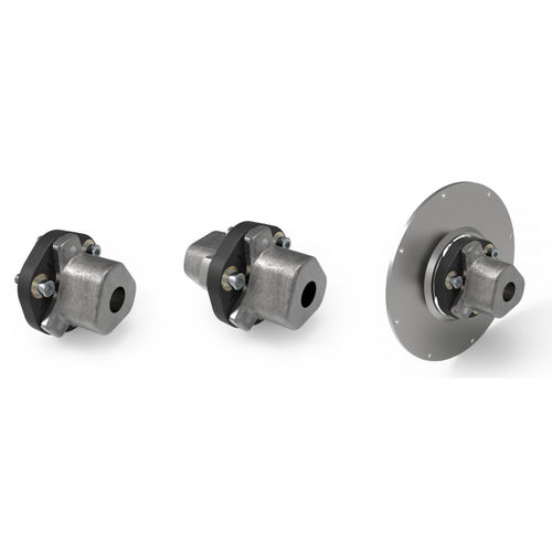 Acoplamento de eixo flexível - SGFlex-3F seris - SGF GmbH & Co. KG - com cubo de roda estriado / com roda de inércia / para eixo de transmissão