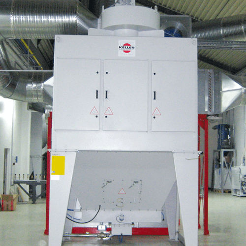 Coletor de pó com filtro - PT Series - Keller Lufttechnik GmbH + Co. KG - compacto / modular / para processo químico