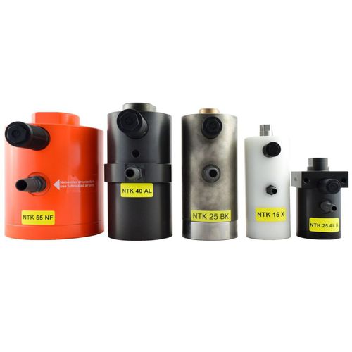 Motovibrador pneumático - NTK series - Netter Vibration - linear / de pistão percutor / para produtos a granel