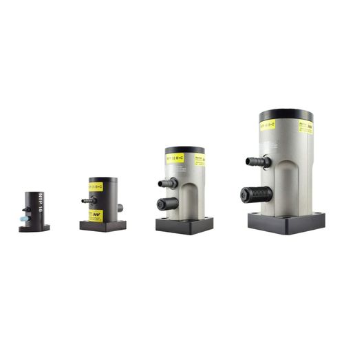 Motovibrador pneumático - NTP series - Netter Vibration - linear / de pistão percutor / para tremonha