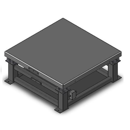 Mesa vibratória para fundição - VT series - Netter Vibration - para concreto fresco
