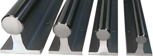 Eixo-árvore em aço inoxidável - LMSA series - LM76 Linear Motion Bearings - em aço temperado / de precisão / simples