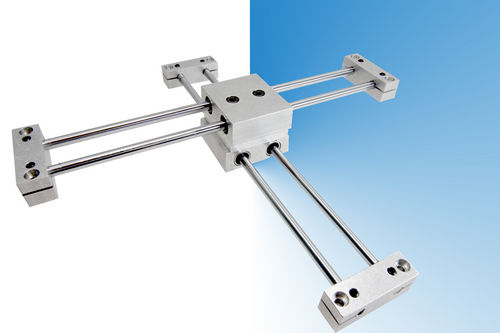 Guia linear de esferas - BS series - LM76 Linear Motion Bearings - em aço / com trilho cilíndrico