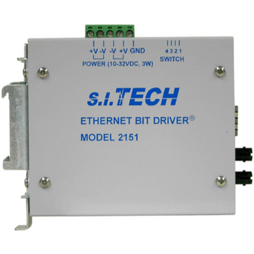 Conversor multimédia - 2151 - S.I. Tech, Inc. - Ethernet média / de fibra óptica / para trilho DIN