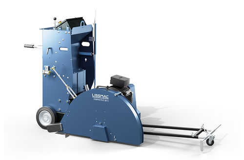 Serra para cortar piso - COMPACTCUT 501 E - LISSMAC Maschinenbau GmbH - vertical / para concreto / para asfalto