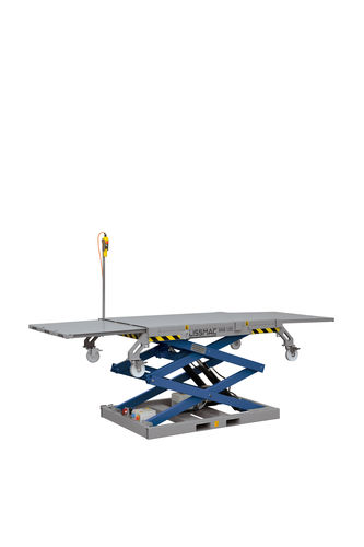 Plataforma elevatória tipo tesoura fixa - MAB 1201 - LISSMAC Maschinenbau GmbH - elétrica / hidráulica