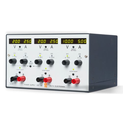 Fonte de alimentação elétrica de mesa - EST150 - Delta Elektronika - CA/CC / com três saídas / monofásica