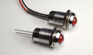 Indicador luminoso intermitente - PA10 series - Plus Opto - de LED / para montagem em painel / redondo