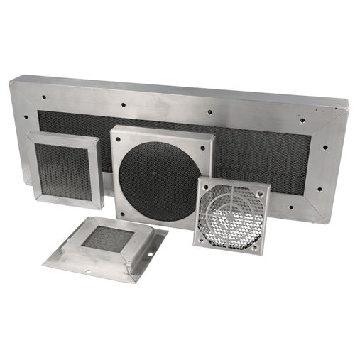Grelha de ventilação metálica - 9500 series    - Holland Shielding Systems BV - CEM / com colmeia