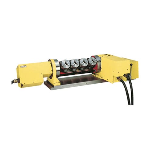 Mesa rotativa indexadora acionada por motor - 5AX-4MT-120 - NIKKEN KOSAKUSHO - inclinável / para centro de usinagem / com fixação hidráulica
