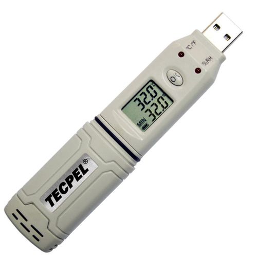 Registrador de dados de temperatura - TR-32 - Tecpel  Co., Ltd. - de umidade relativa / USB / NTC