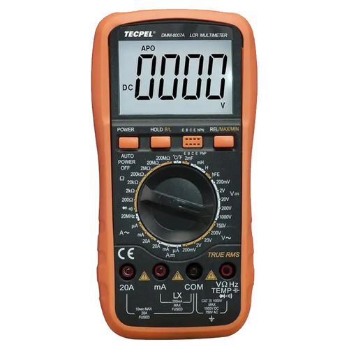 Multímetro digital - DMM-8007A - Tecpel  Co., Ltd. - portátil / de frequência / de alta precisão