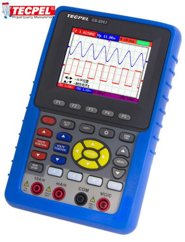 Osciloscópio digital - OS-2062 - Tecpel  Co., Ltd. - portátil / multivias