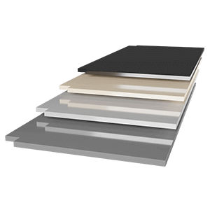 Mesa de trabalho de laboratório - Kemresin - Kewaunee Scientific Corporation - em resina epóxi