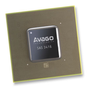 Placa controladora de armazenagem - SAS3416  - Broadcom - PCIe