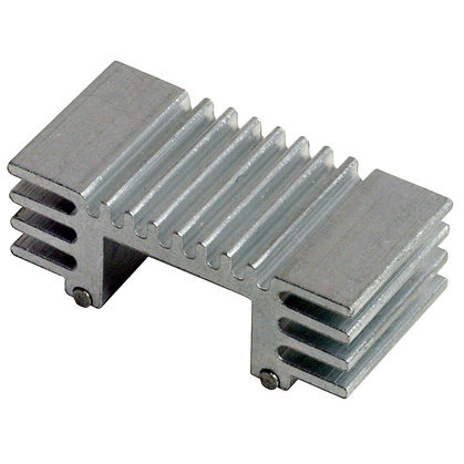 Dissipador de calor em alumínio - D Series - Ohmite - extrudado