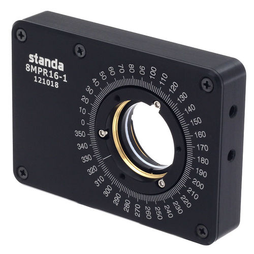 Mesa de coordenadas com base giratória - 8MPR16-1 series - Standa - motorizada / de 1 eixo / universal