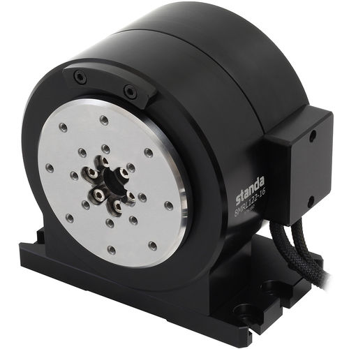 Mesa rotativa indexadora com acionamento direto - 8MRL122 series - Standa - acionada por motor / vertical / compacta