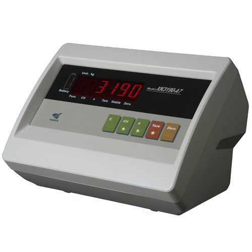 Indicador de peso com display LED - XK3190-A7 - Shanghai Yaohua weighing system co.ltd., - de bancada / para plataforma de pesagem