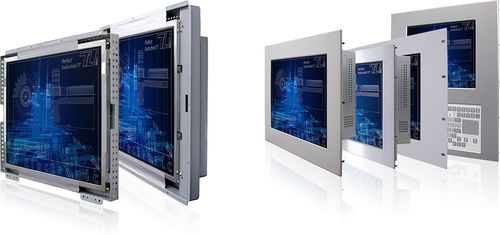 Monitor LCD - WM series - TL Electronic - com tela sensível ao toque resistiva / industrial / 19"