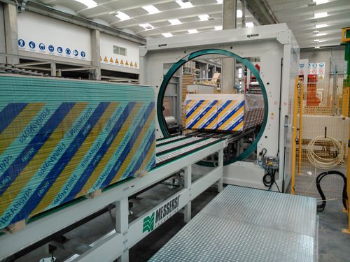 Linha de embalagem para edifício - MESSERSI' PACKAGING - para materiais de construção / para vários produtos