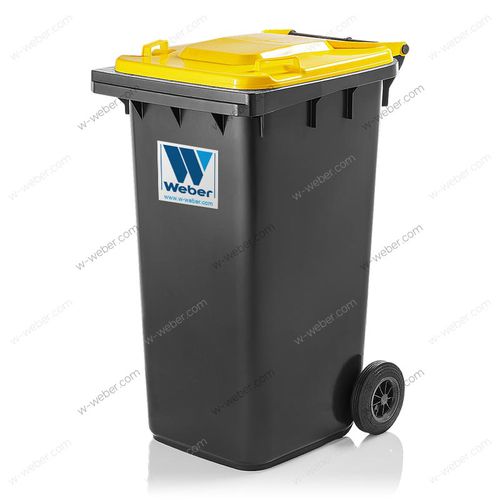 Contêiner de lixo em PEAD - MGB 240 L - Weber GmbH & Co. KG Abfallbehaelter & Container - para resíduos urbanos / para resíduos domésticos / para papel