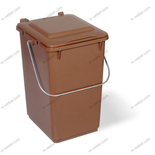 Lixeira em material plástico - Weber GmbH & Co. KG Abfallbehaelter & Container - para resíduos domésticos / para resíduos orgânicos / com tampa