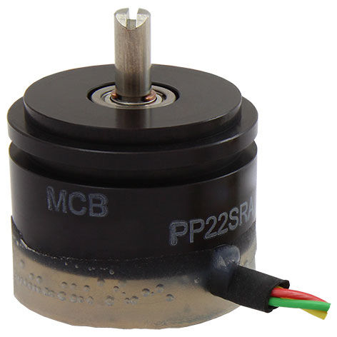 Potenciômetro rotativo - PP22 SA - Vishay MCB industrie - motorizado / de plástico condutivo