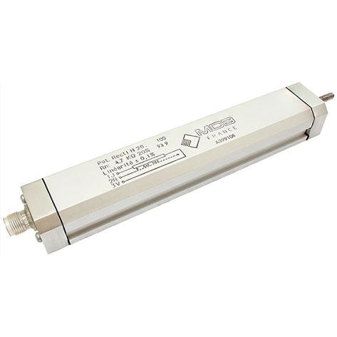 Sensor de posição linear - RH28 - Vishay MCB industrie - com potenciômetro de plástico condutor / analógico / para metais
