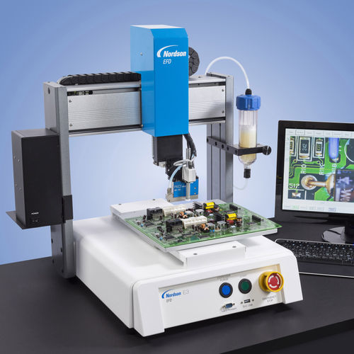 Robô cartesiano - EV series - Nordson EFD - de 3 eixos / de dosagem / de bancada