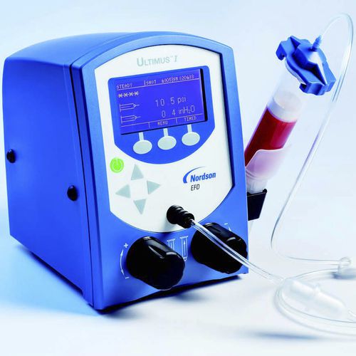 Dosador de líquidos - Ultimus™ I-II - Nordson EFD - de resinas / de pasta de brasagem / de seringa
