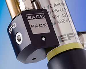 Válvula solenoide de ação direta - BackPack™ - Nordson EFD - de 2 vias / para ar / compacta