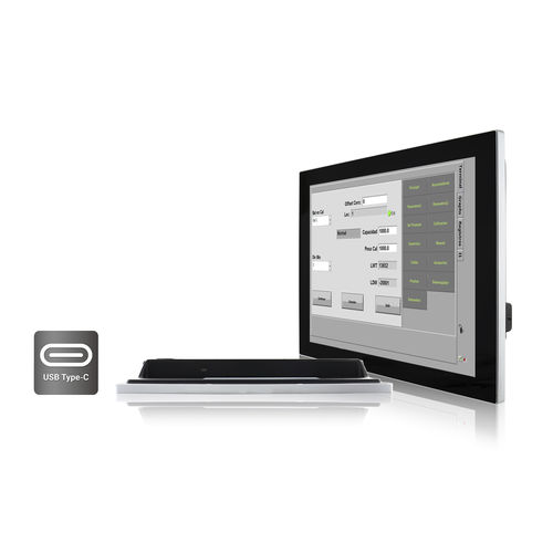 Monitor LCD - R15L600-GSC3-C - Winmate, Inc. - com tecnologia capacitiva projetada / industrial / para ponto de venda