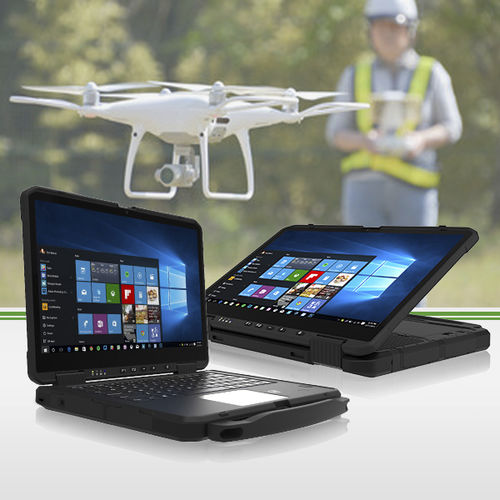 Computador portátil industrial - L140V2-3 - Winmate, Inc. - AMD Ryzen™ V2516 / AMD Radeon R5 / Windows 10 IoT