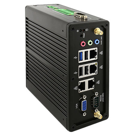 Computador embutido - IBDRW100-EL - Winmate, Inc. - para trilho DIN / Intel® Celeron® N6210 / RS-232