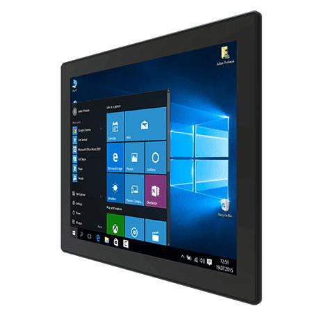 Painel PC LCD - R19ITWS-MHA3-EX - Winmate, Inc. - com retroiluminação LED / com touch screen / 17"