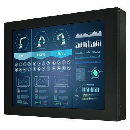Monitor TFT - R10L100-CHT2 - Winmate, Inc. - com tela sensível ao toque resistiva / para máquinas industriais / para interface HMI