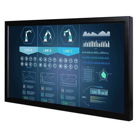 Monitor com tela sensível ao toque resistiva - W32L300-CHA3HB - Winmate, Inc. - com tecnologia capacitiva projetada / industrial / para visualização