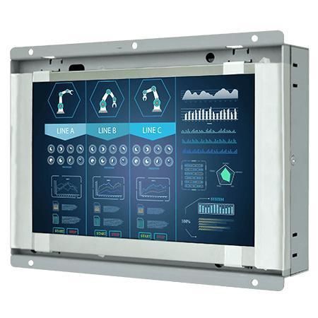 Monitor com tela sensível ao toque resistiva - W07T700-OFO1HB - Winmate, Inc. - industrial / para visualização / para sinalização digital