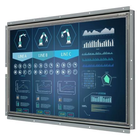 Monitor com tela sensível ao toque resistiva - W18L100-OFA3HB - Winmate, Inc. - para sinalização digital / para máquinas industriais / para interface HMI
