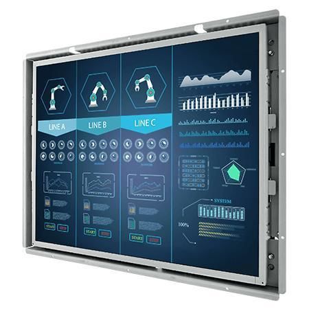 Monitor LCD - R19L300-OFM2 - Winmate, Inc. - com tela sensível ao toque resistiva / industrial / para interface HMI