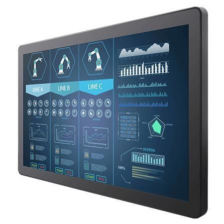 Monitor de tela sensível ao toque multitouch - W22L100-GCA3 - Winmate, Inc. - com tela sensível ao toque capacitiva PCAP / para visualização / para construção civil