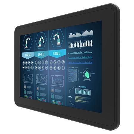 Monitor de tela sensível ao toque multitouch - W10L100-EHH2 - Winmate, Inc. - com tecnologia capacitiva projetada / com tela sensível ao toque capacitiva PCAP / 10,1"