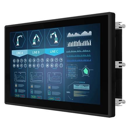 Monitor LCD - W24L100-EHA2 - Winmate, Inc. - com tela sensível ao toque multitouch / com tecnologia capacitiva projetada / industrial