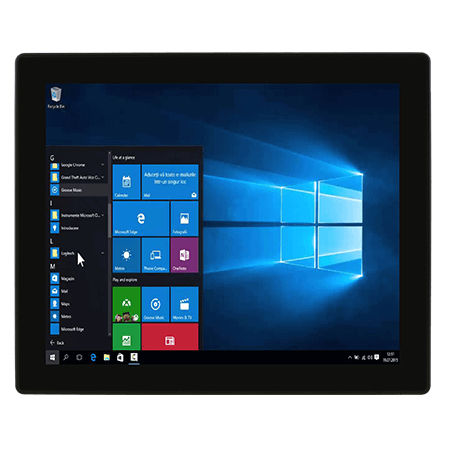 Painel PC de tela sensível ao toque multitouch - R19ITWS-MHA1 - Winmate, Inc. - com tela sensível ao toque / com tela sensível ao toque capacitiva PCAP / 19"