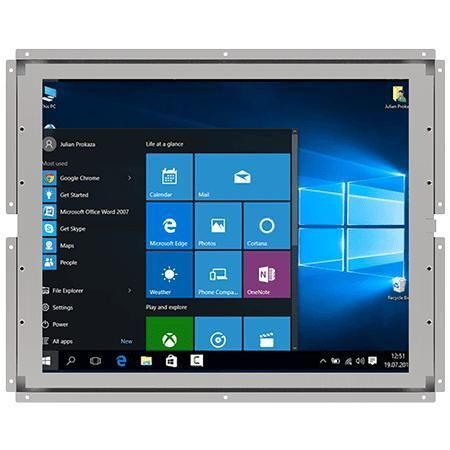 Painel PC com tela sensível ao toque resistiva - R17IT3S-OFM1 - Winmate, Inc. - TFT LCD / 17" / Intel® Core™ i5-1135G7