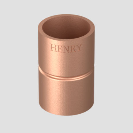 Conexão para ar comprimido - 1009-xxxx series - Henry Technologies - soldável / tipo direito / em cobre