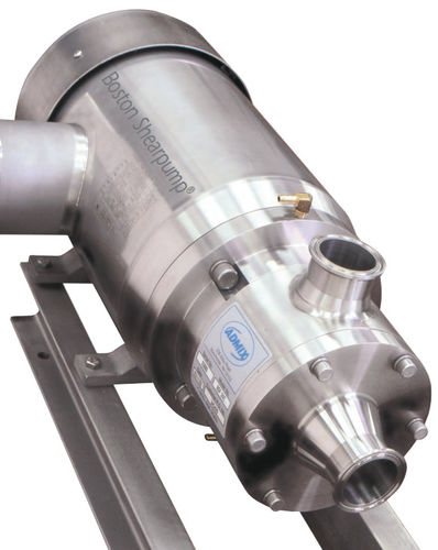 Misturador rotor-estator - Boston Shearpump® - Admix - horizontal / em linha / de pós