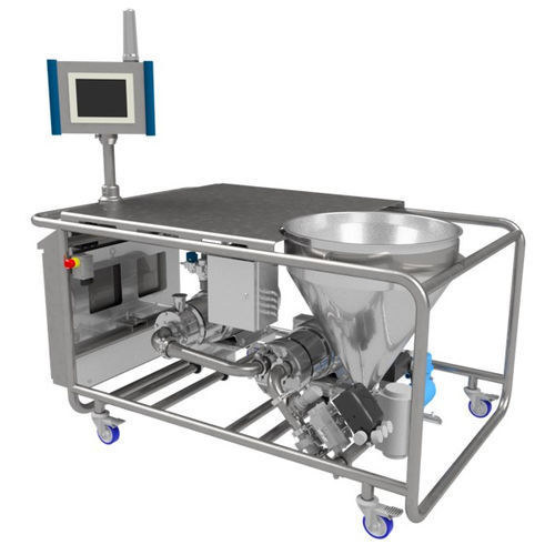Sistema de dispersão rotor-estator - Fastfeed® PLC - Admix - de batelada / a vácuo / de pós