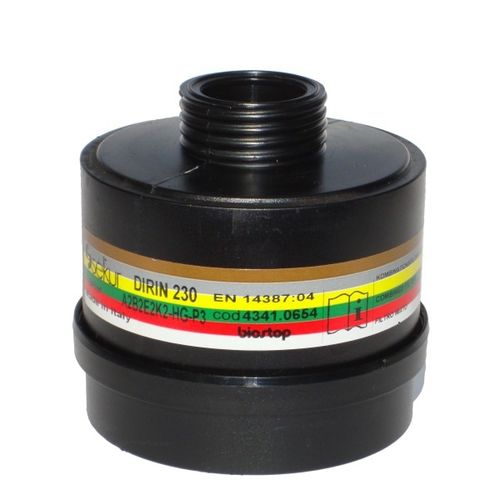 Filtro de gás - DIRIN 230 A2 B2 E2 K2 Hg-P3R D - EKASTU Safety - de fumaça / de cartucho / para máscara respiratória